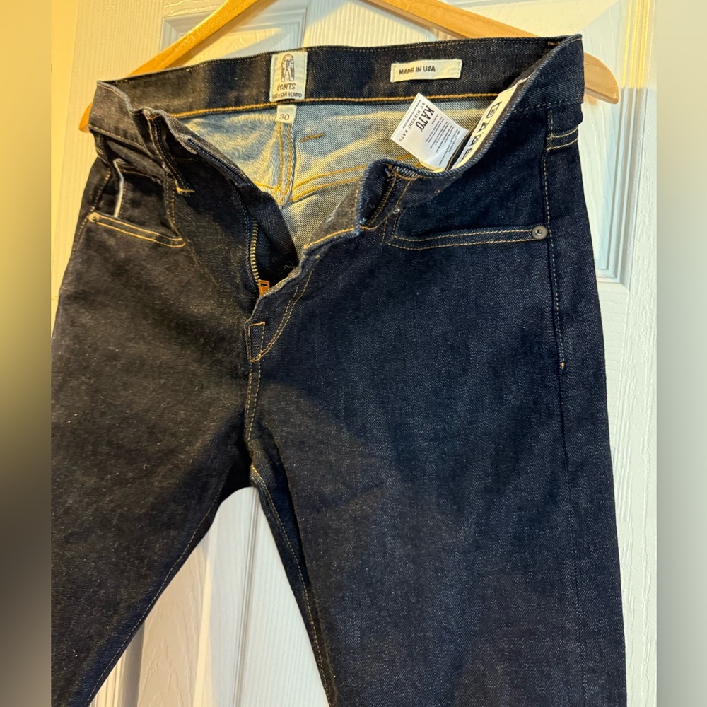 Hiroshi Kato Selvedge Jeans Made in USA 30x32 EUC!